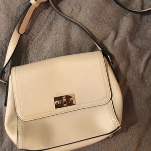 Beige Forever 21 Crossbody Bag